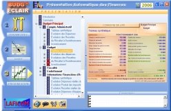Ecran des diapositives générées